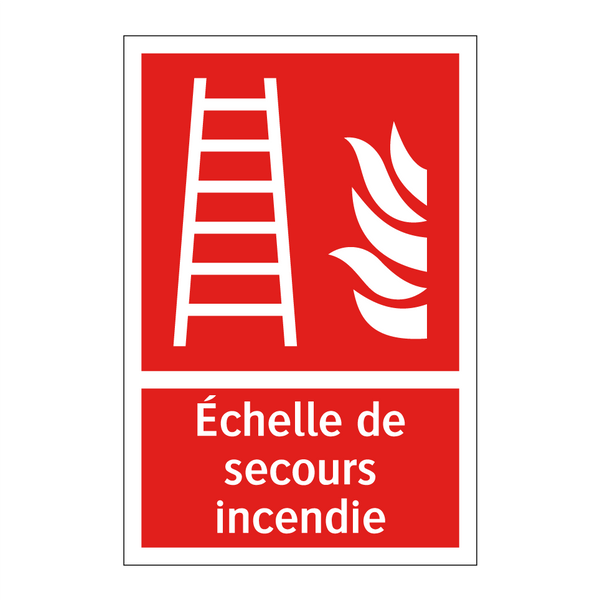 Échelle de secours incendie