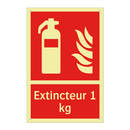 Extincteur 1 kg