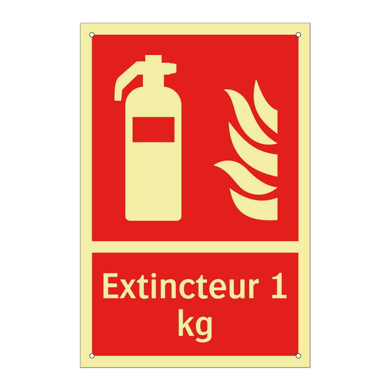 Extincteur 1 kg