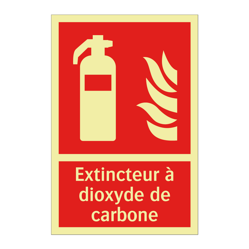 Extincteur à dioxyde de carbone