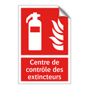 Centre de contrôle des extincteurs
