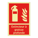Extincteur à graisse profonde