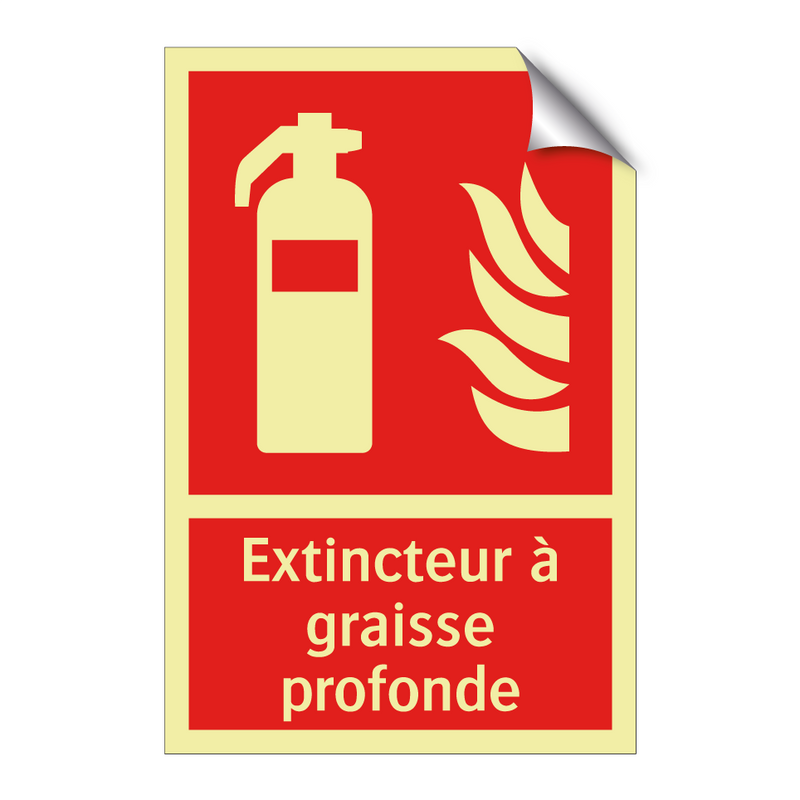 Extincteur à graisse profonde