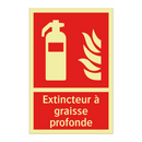 Extincteur à graisse profonde