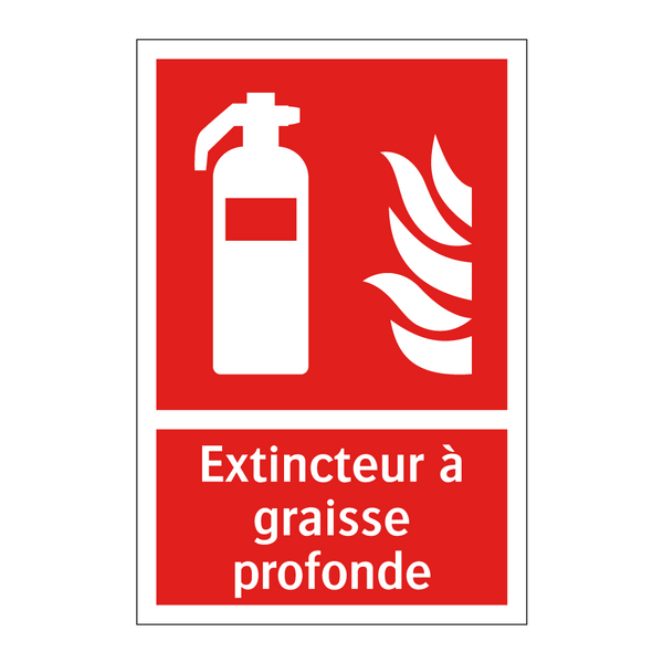 Extincteur à graisse profonde