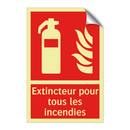 Extincteur pour tous les incendies