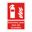 Extincteur pour tous les incendies
