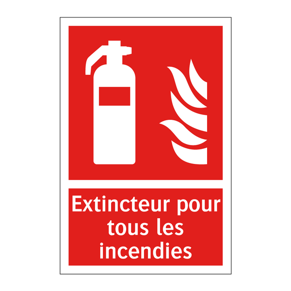 Extincteur pour tous les incendies