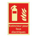 Extincteur pour feux électriques