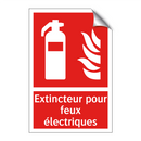 Extincteur pour feux électriques