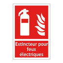 Extincteur pour feux électriques