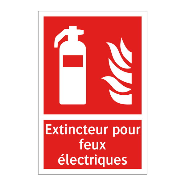 Extincteur pour feux électriques