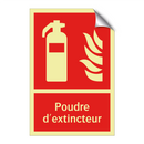 Poudre d'extincteur
