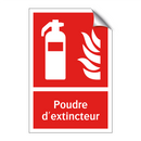 Poudre d'extincteur