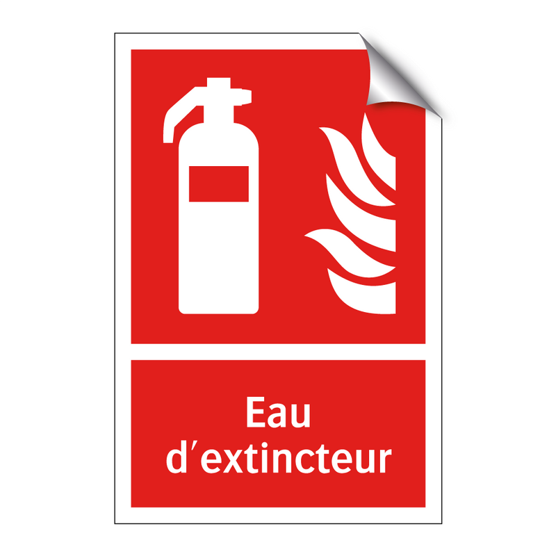 Eau d'extincteur