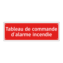 Tableau de commande d'alarme incendie