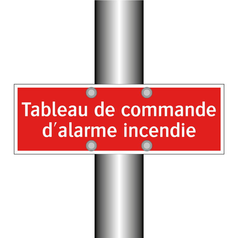 Tableau de commande d'alarme incendie