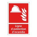 Ligne d'extinction d'incendie