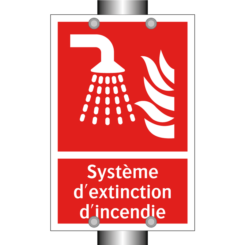 Système d'extinction d'incendie