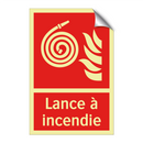 Lance à incendie