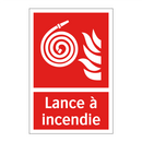 Lance à incendie