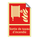 Sortie de tuyau d'incendie