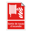 Sortie de tuyau d'incendie