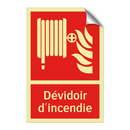 Dévidoir d'incendie