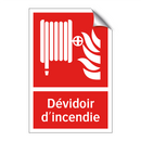 Dévidoir d'incendie