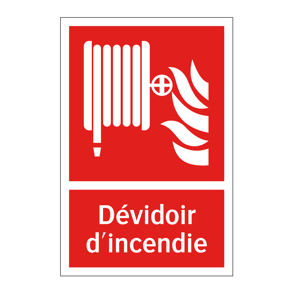Dévidoir d'incendie