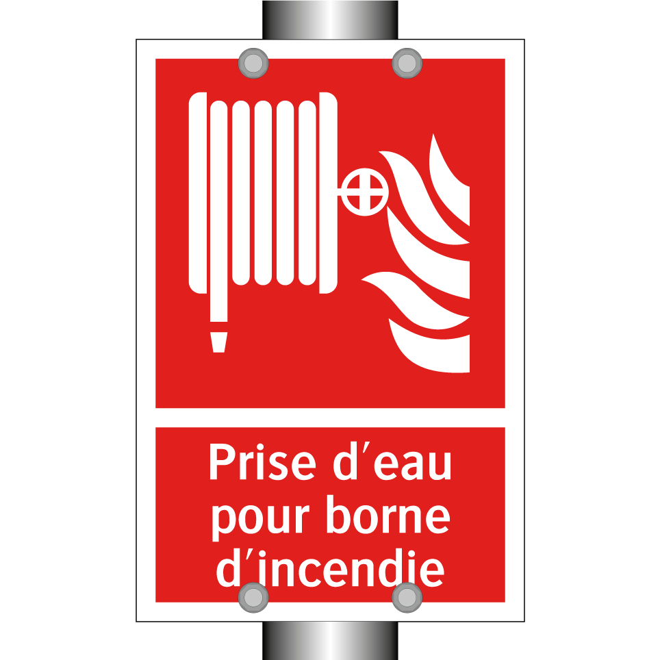 Prise d'eau pour borne d'incendie