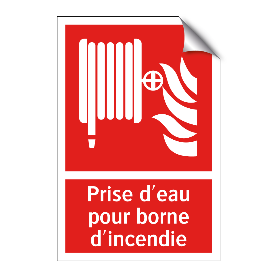 Prise d'eau pour borne d'incendie