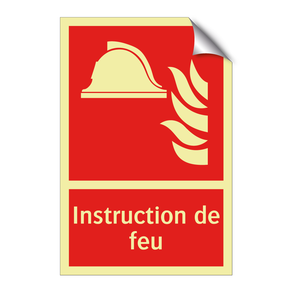 Instruction de feu