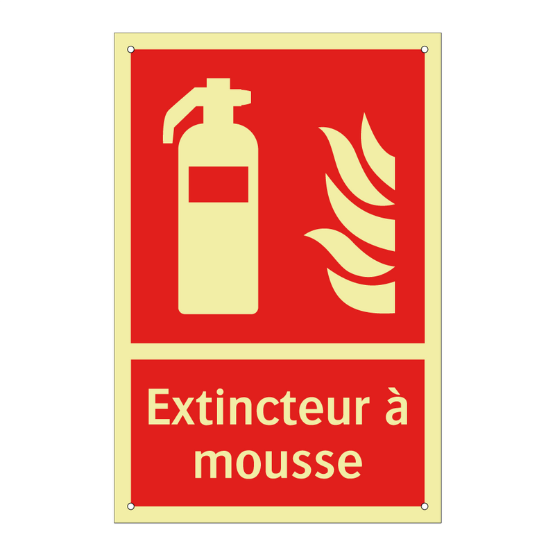 Extincteur à mousse