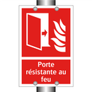 Porte résistante au feu