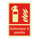Extincteur à poudre
