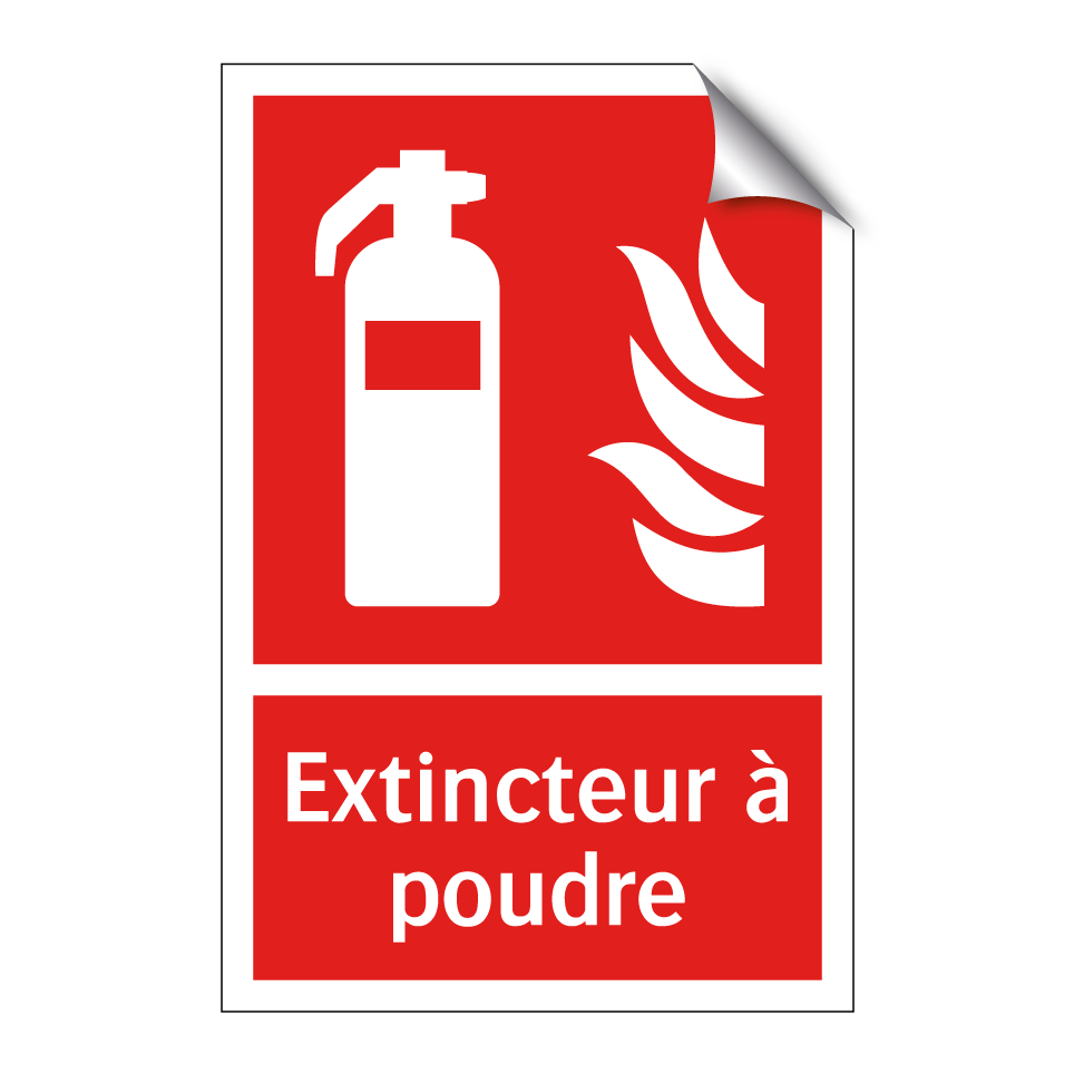 Extincteur à poudre