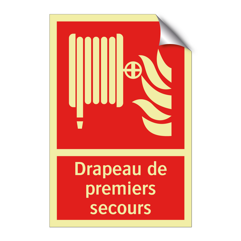 Drapeau de premiers secours