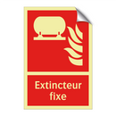 Extincteur fixe
