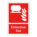 Extincteur fixe