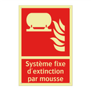 Système fixe d'extinction par mousse