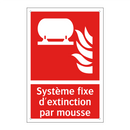 Système fixe d'extinction par mousse