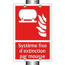 Système fixe d'extinction par mousse
