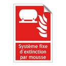 Système fixe d'extinction par mousse
