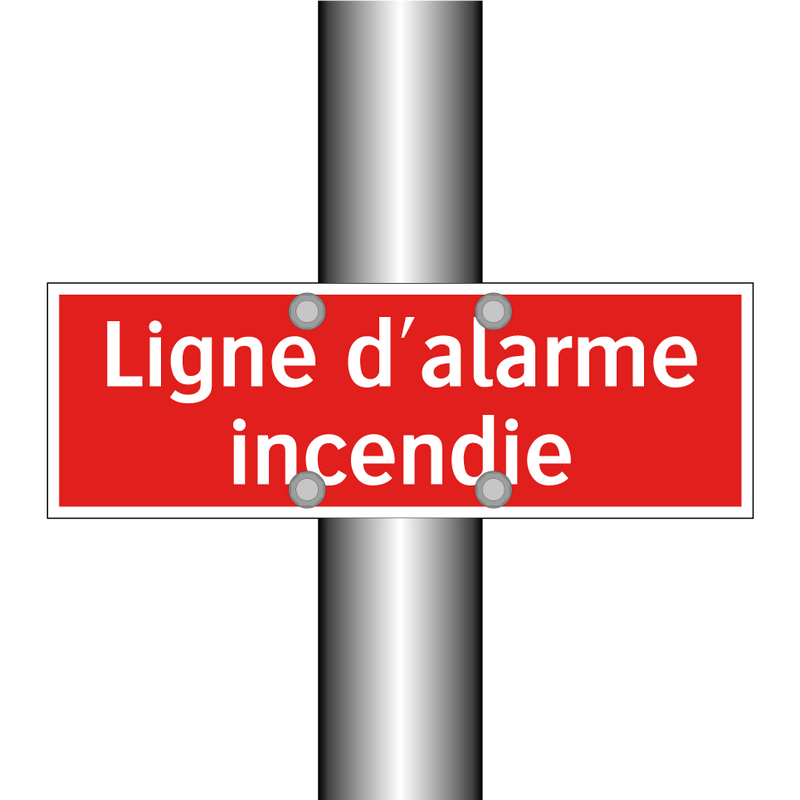 Ligne d'alarme incendie