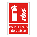 Pour les feux de graisse