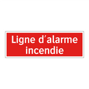 Ligne d'alarme incendie
