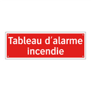 Tableau d'alarme incendie
