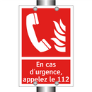 En cas d'urgence, appelez le 112