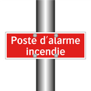 Poste d'alarme incendie